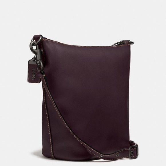 COACH Designer Bag Original Archive Duffle Leather Shoulder Crossbody - Picture 12 of 13